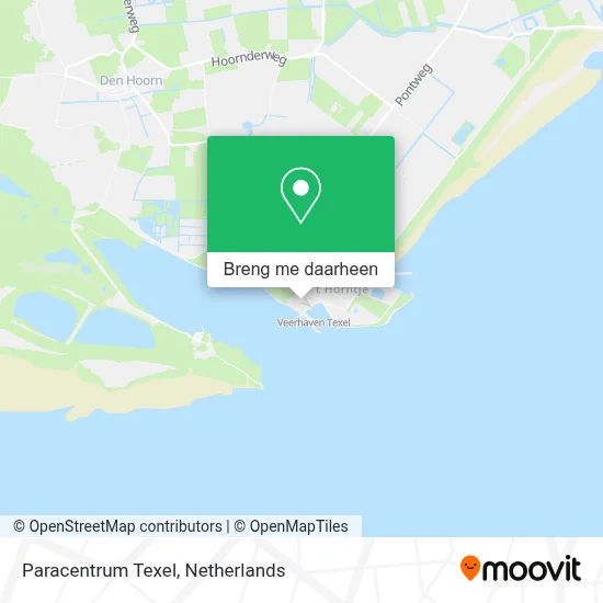 Paracentrum Texel kaart