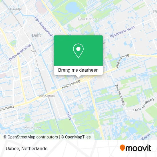 Uxbee kaart
