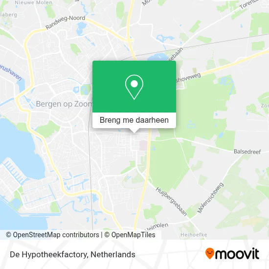 De Hypotheekfactory kaart