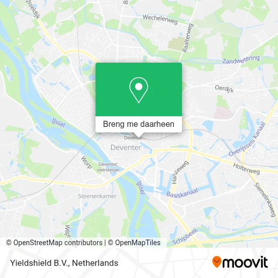 Yieldshield B.V. kaart