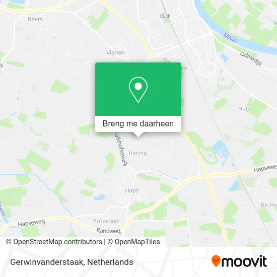 Gerwinvanderstaak kaart
