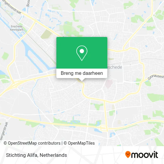Stichting Alifa kaart