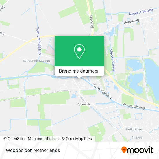 Webbeelder kaart