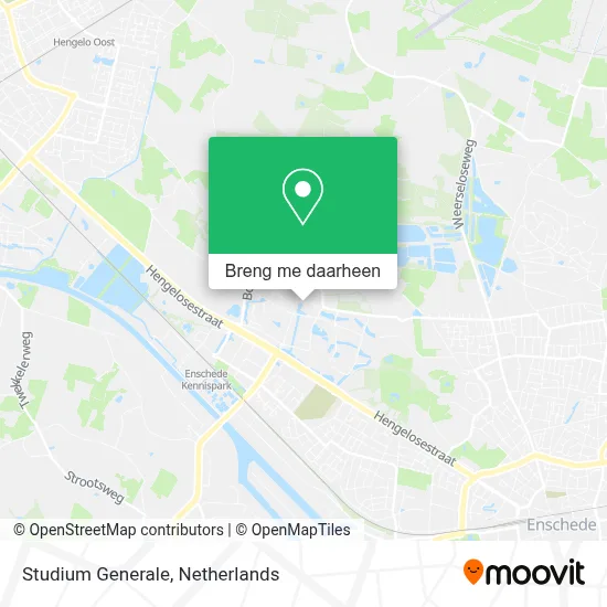 Studium Generale kaart