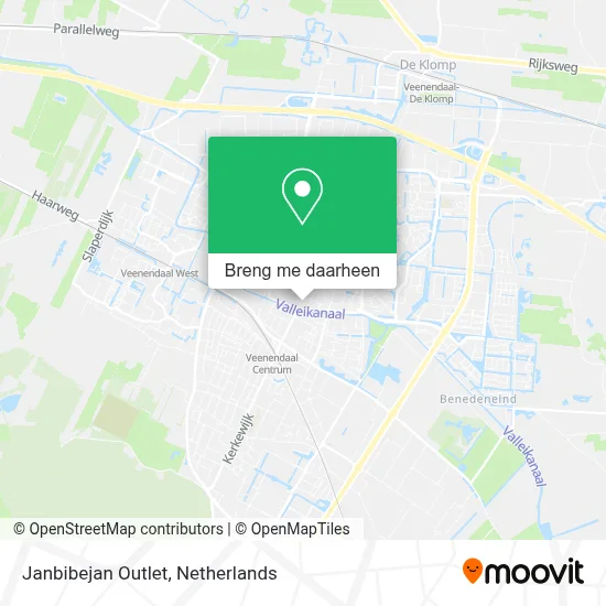 Janbibejan Outlet kaart