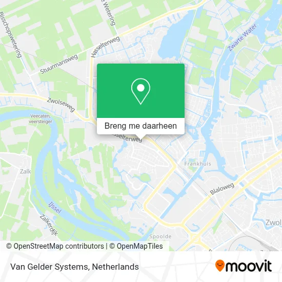 Van Gelder Systems kaart