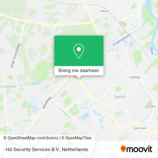 Hd Security Services B.V. kaart