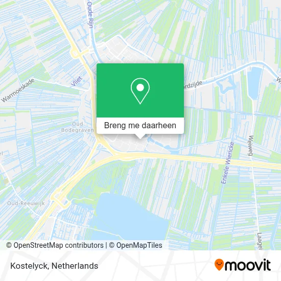 Kostelyck kaart