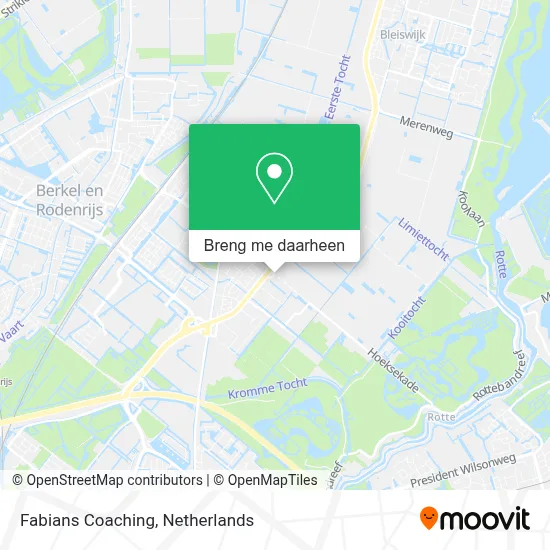 Fabians Coaching kaart