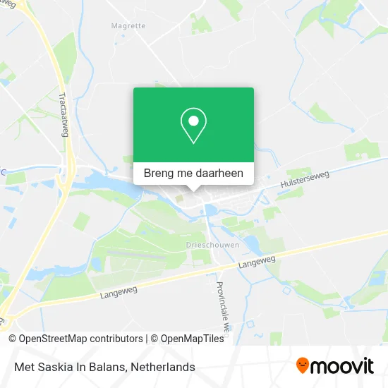 Met Saskia In Balans kaart