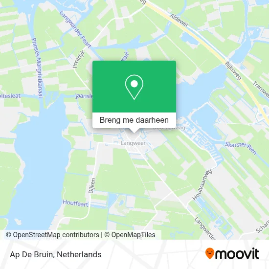 Ap De Bruin kaart