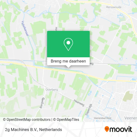 2g Machines B.V. kaart