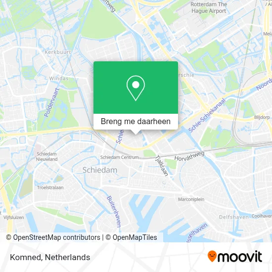 Komned kaart