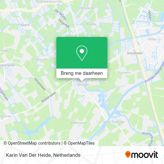 Karin Van Der Heide kaart