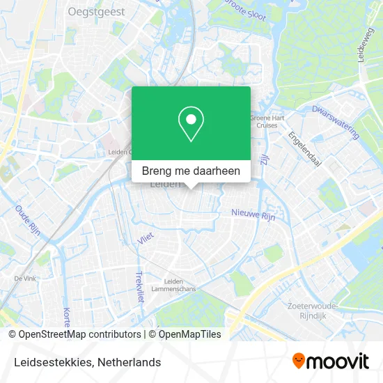 Leidsestekkies kaart