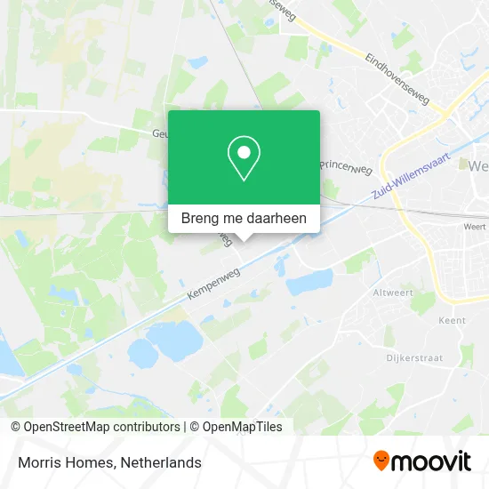 Morris Homes kaart