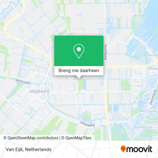 Van Eijk kaart