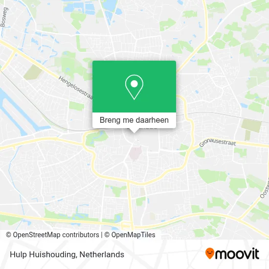 Hulp Huishouding kaart
