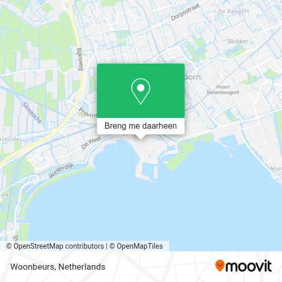 Woonbeurs kaart