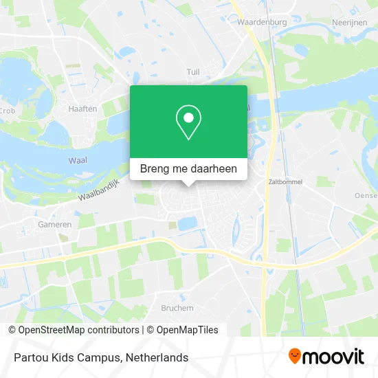 Partou Kids Campus kaart