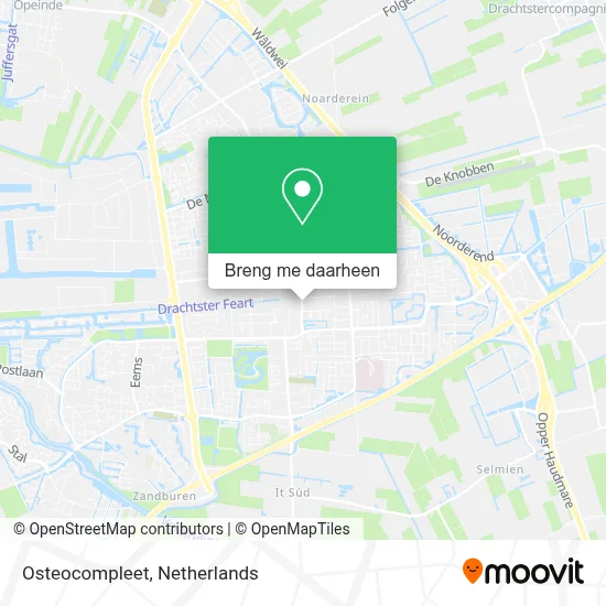 Osteocompleet kaart