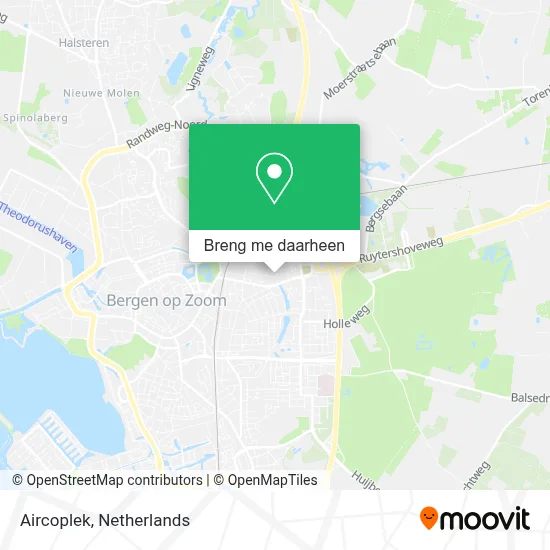 Aircoplek kaart