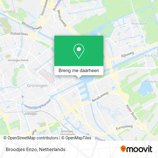 Broodjes Enzo kaart