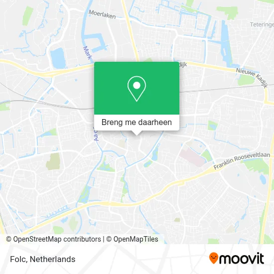 Folc kaart