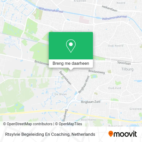 Rtsylvie Begeleiding En Coaching kaart