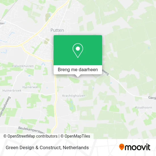 Green Design & Construct kaart