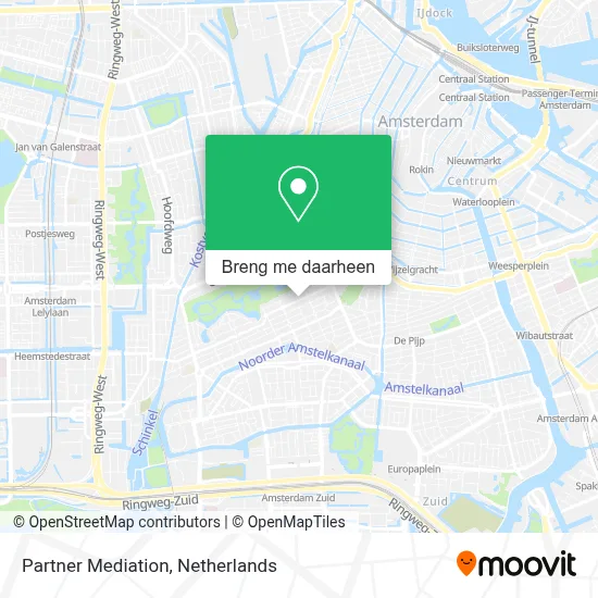 Partner Mediation kaart