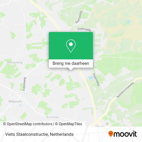 Viets Staalconstructie kaart