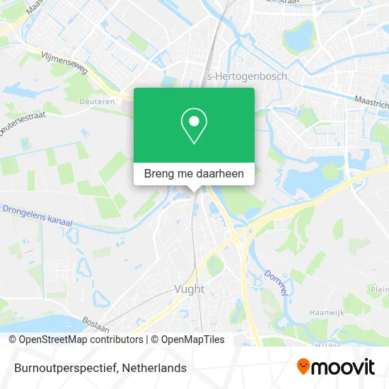 Burnoutperspectief kaart