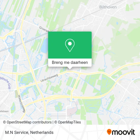 M.N Service kaart