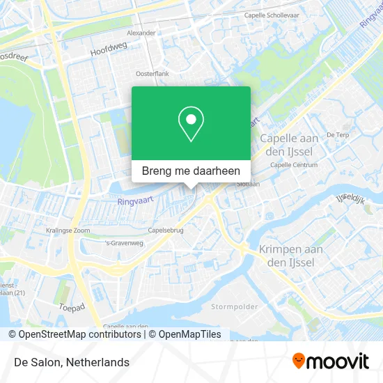 De Salon kaart