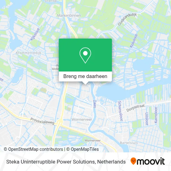 Steka Uninterruptible Power Solutions kaart