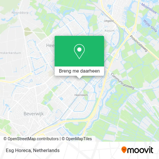 Esg Horeca kaart