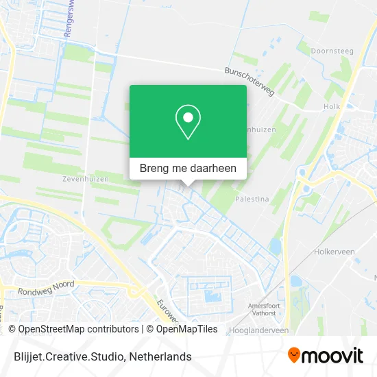 Blijjet.Creative.Studio kaart