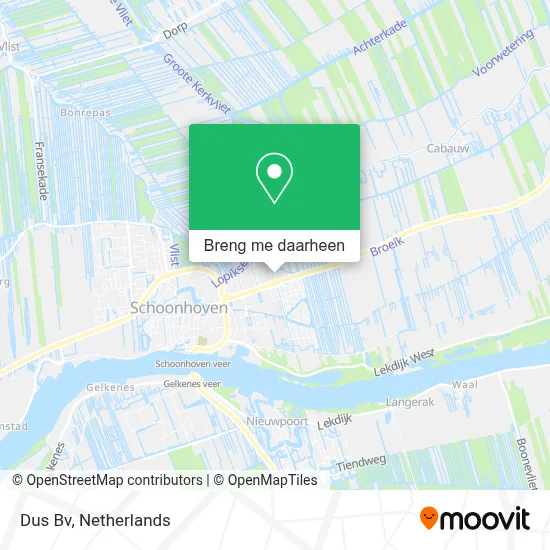 Dus Bv kaart