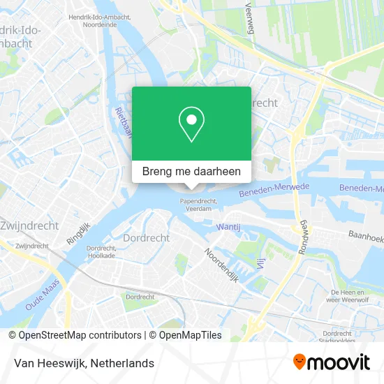 Van Heeswijk kaart