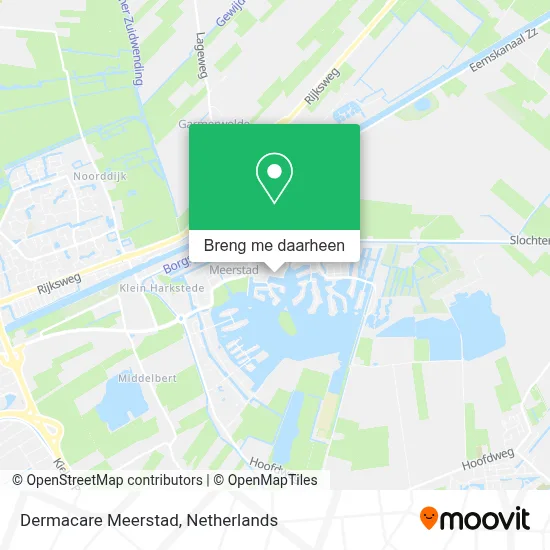 Dermacare Meerstad kaart
