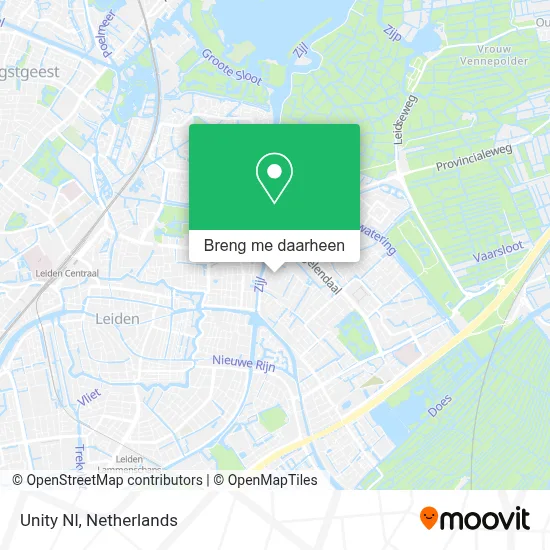 Unity Nl kaart
