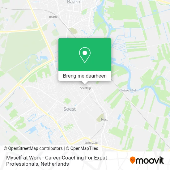 Myself at Work - Career Coaching For Expat Professionals kaart