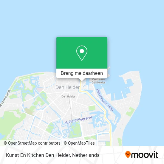 Kunst En Kitchen Den Helder kaart
