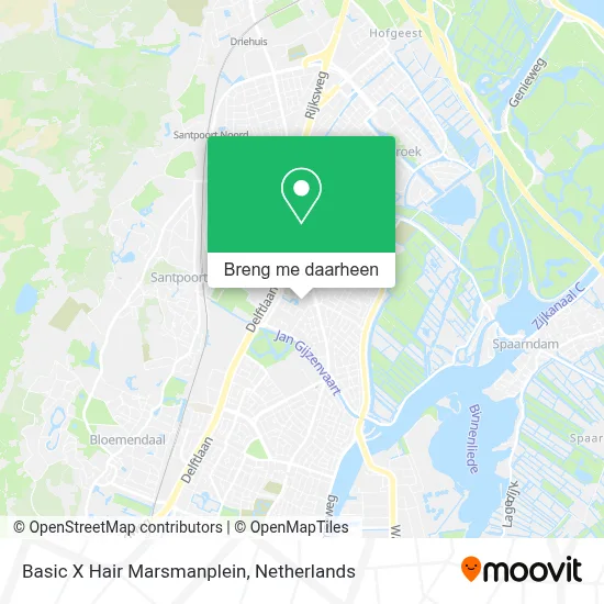 Basic X Hair Marsmanplein kaart