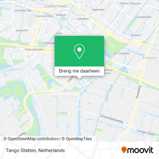 Tango Station kaart