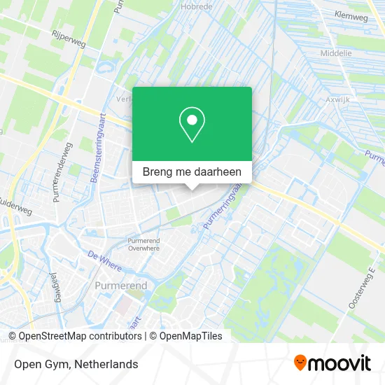 Open Gym kaart