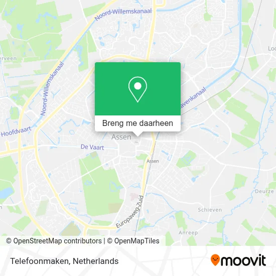 Telefoonmaken kaart