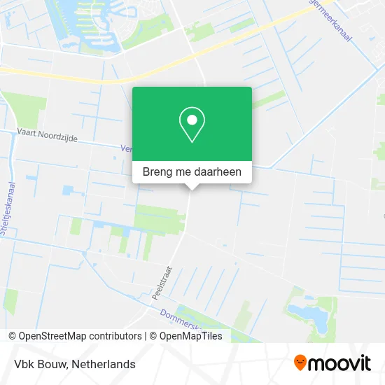 Vbk Bouw kaart