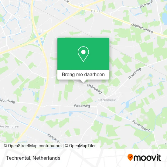 Techrental kaart